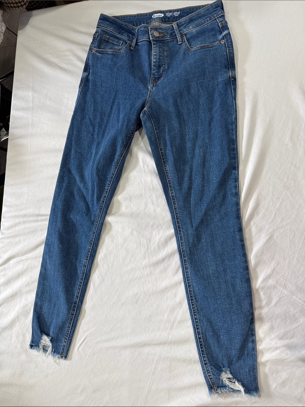 Men's Slim Stretch Jeans in Dark Blue